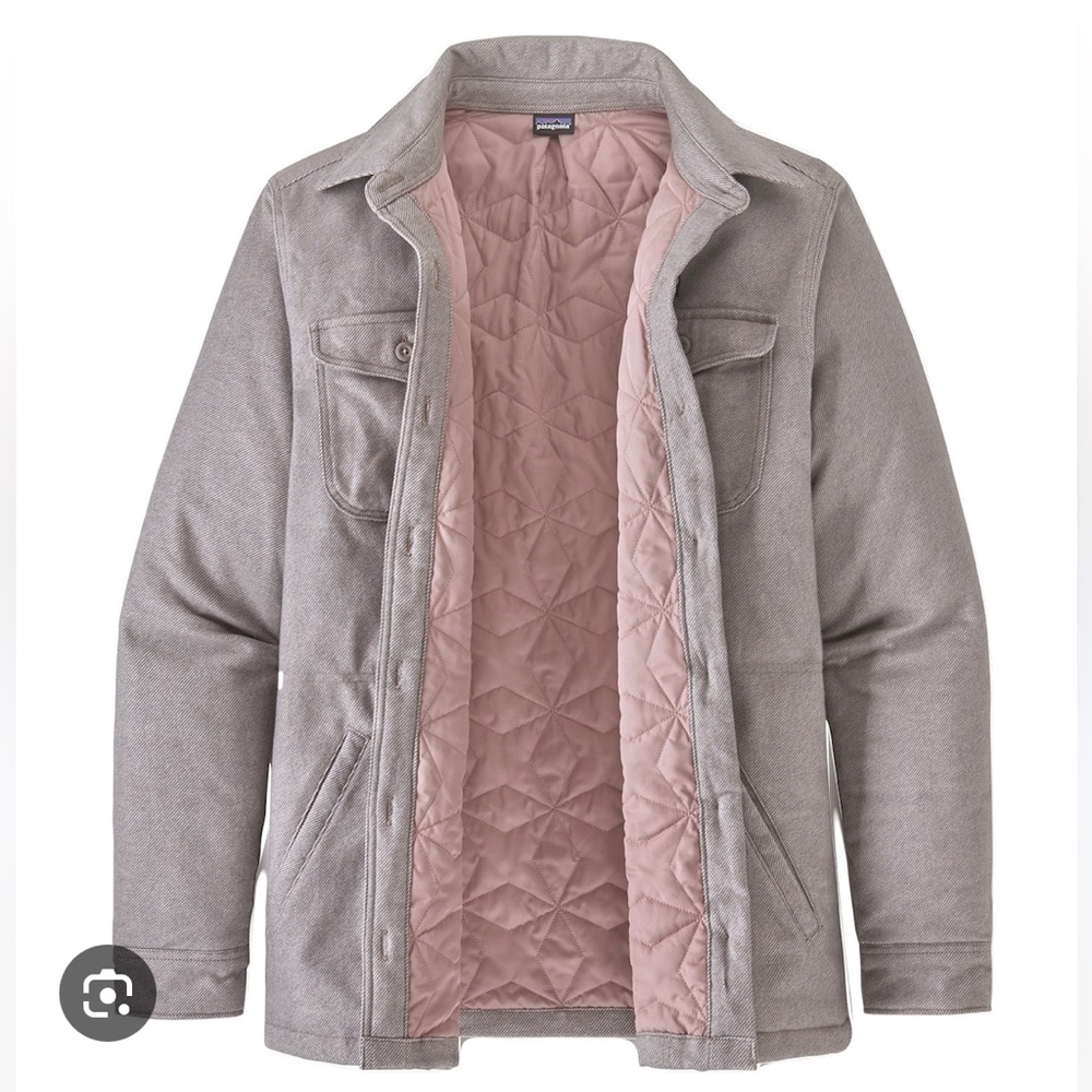 PATAGONIA Women’s size medium insulated Fjord flannel jacket NEW WITH TAGS